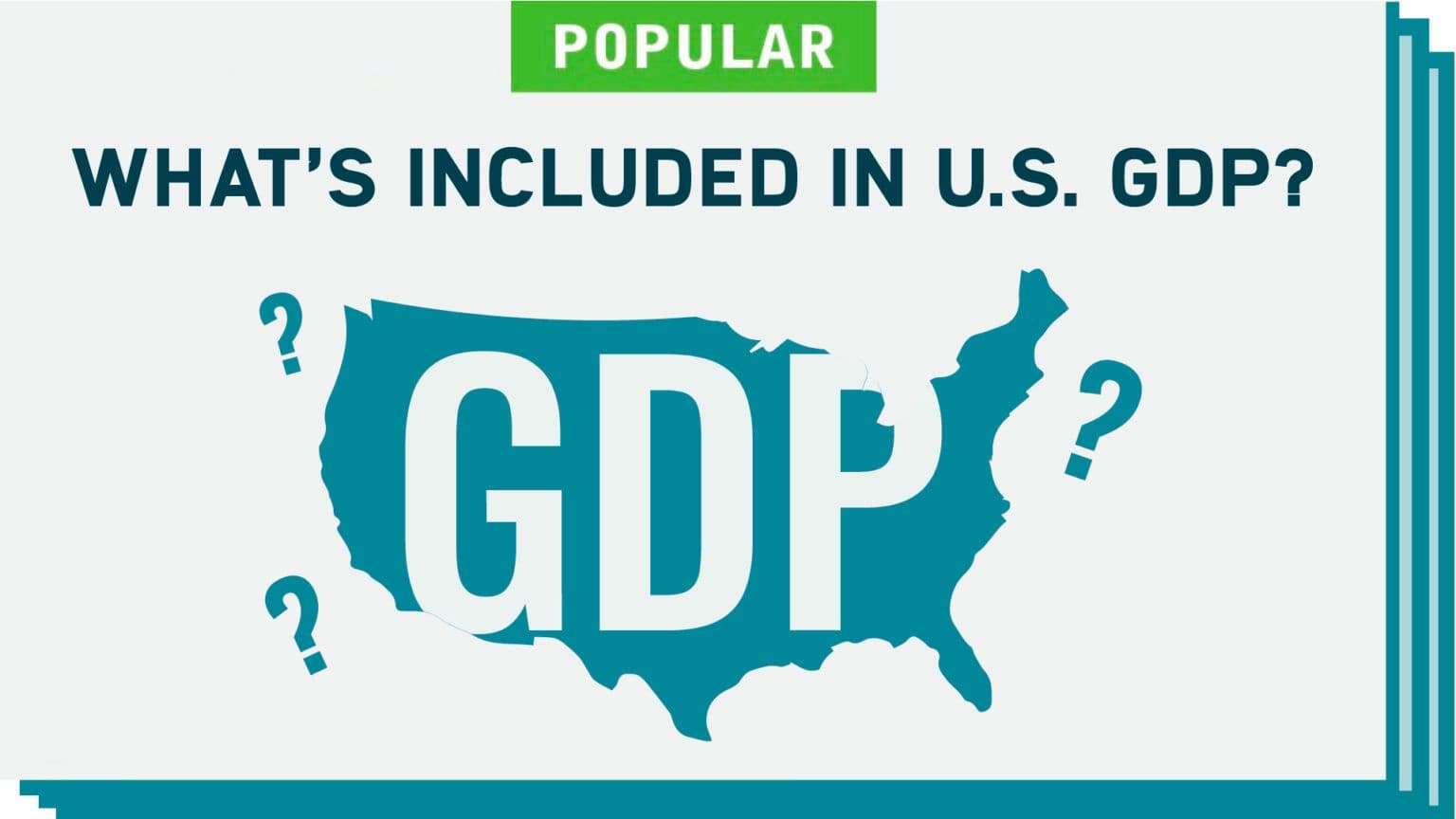 What's Included in U.S. GDP? (2 Sets)